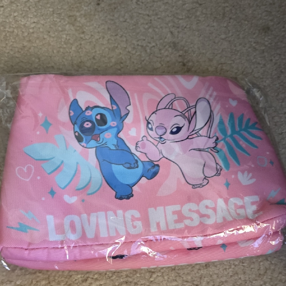 Pink Stitch Character Lunch Box